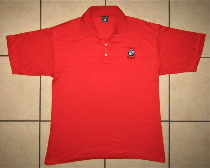 BMW Red Polo Shirt