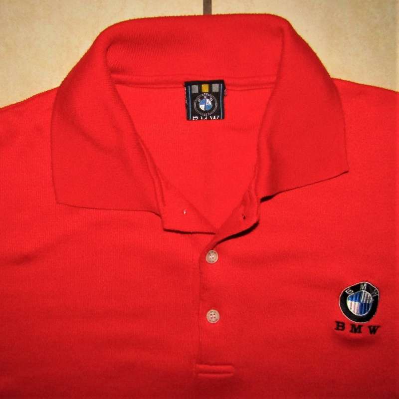 BMW Red Polo Shirt