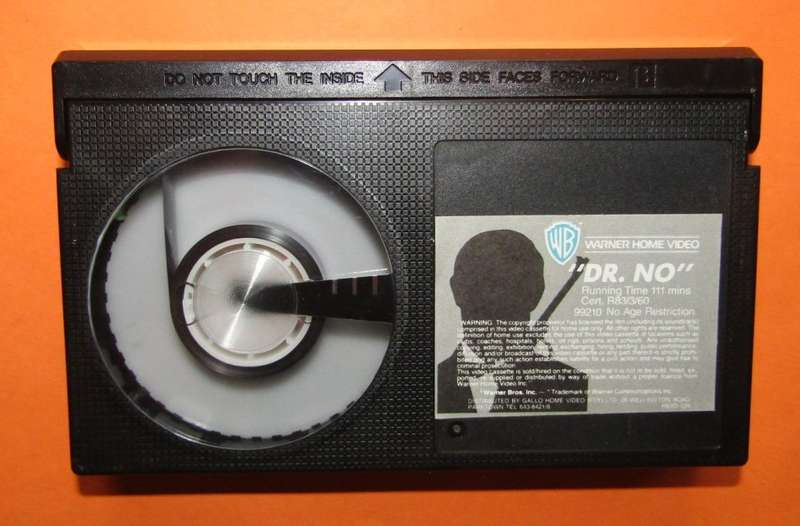 Dr. No - James Bond 007 - BETA Video Tape (1983)
