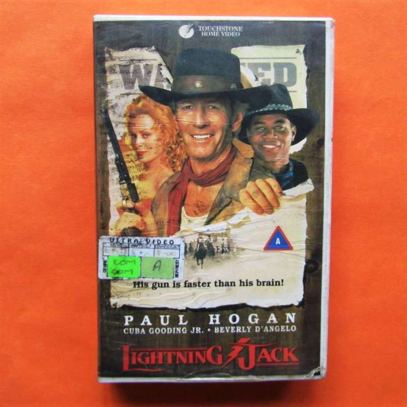 Lightning Jack - Paul Hogan - Comedy Western VHS Tape (1994)
