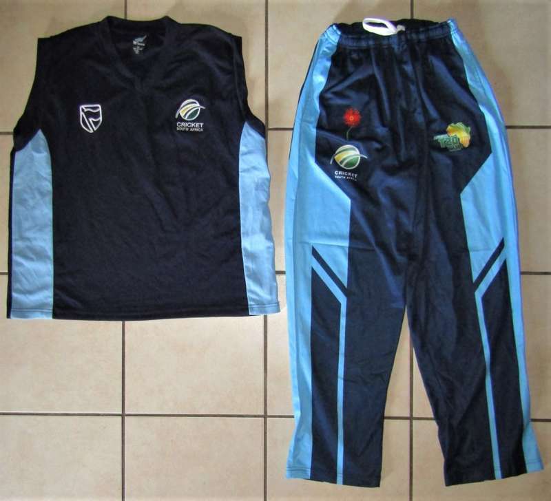 Titans Africa T20 Cup - Theunis de Bruyn - Players Cricket Jersey and Trousers