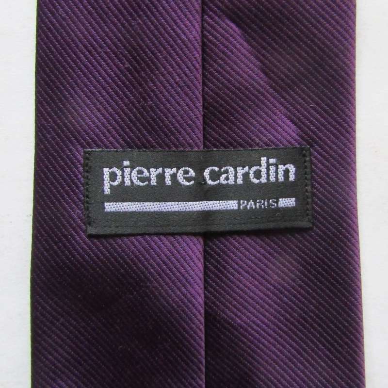 Pierre Cardin Paris Designer Purple Neck Tie