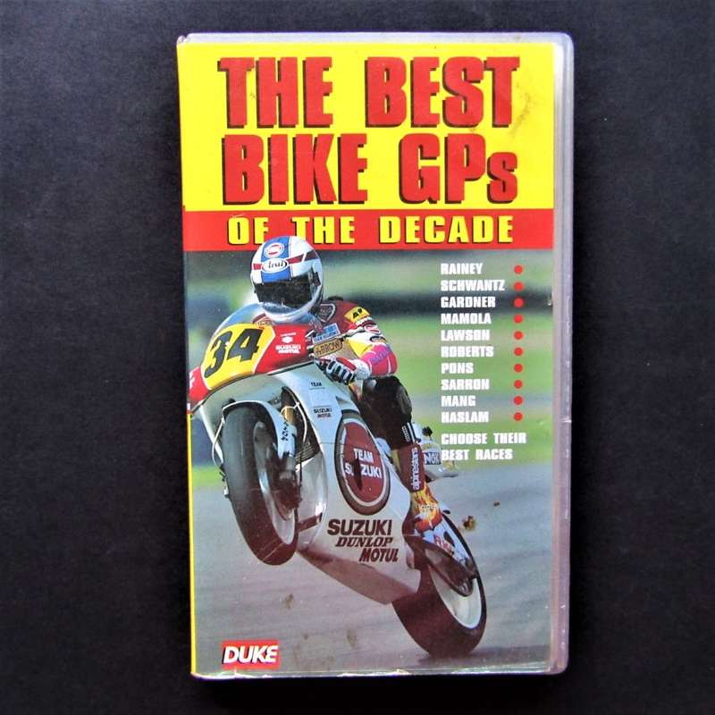 1992 Best Bike GP`s of the Decade - Motorcycle Racing VHS Video Tape
