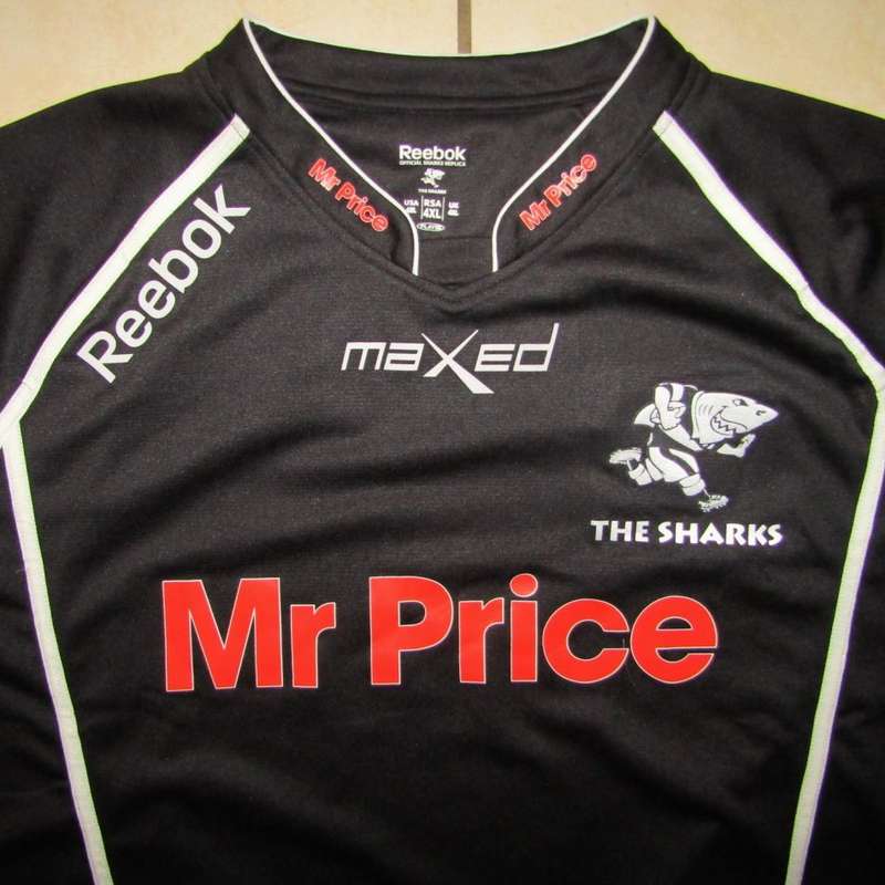 The Sharks Reebok Rugby Jersey - New With Tags