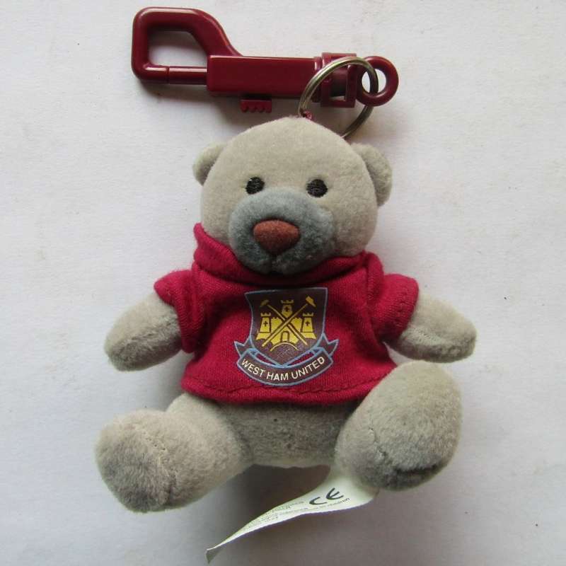 West Ham United Football Club Mascot Keyring