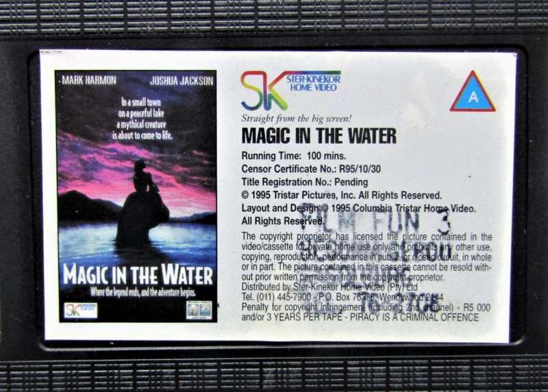 Magic in the Water - Mark Harmon - Movie VHS Tape (1995)