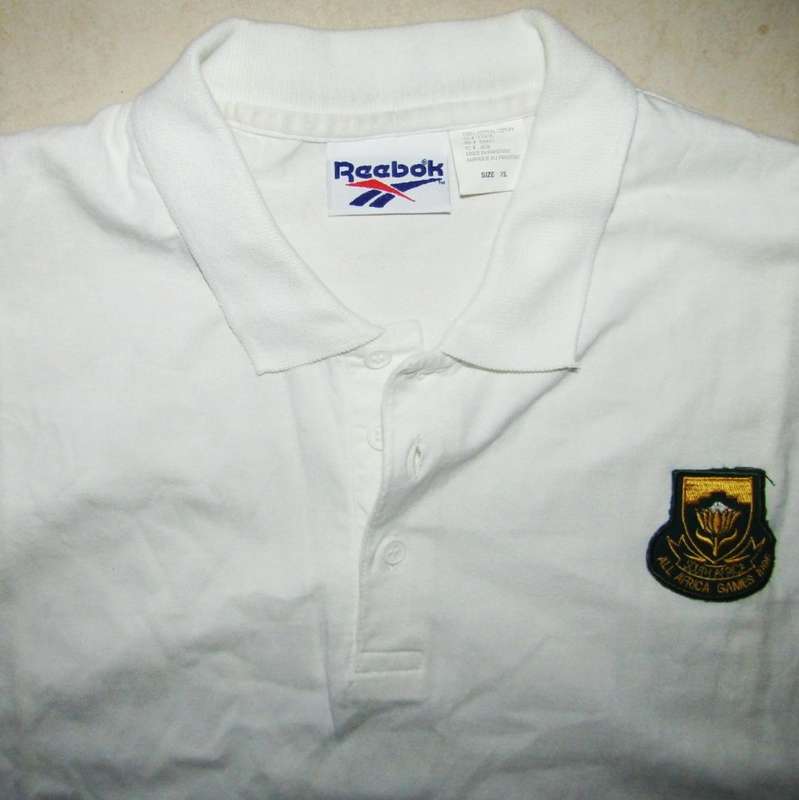 1995 All Africa Games SA Team Reebok Shirt