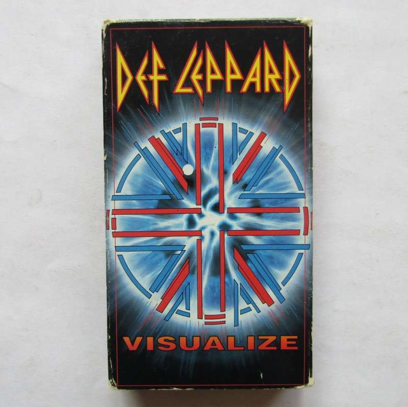Def Leppard - Visualize - VHS Video Tape (1993)