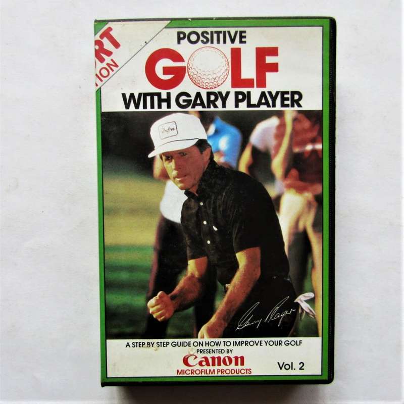 Gary Player - Positive Golf - VHS Video Tape (1988)