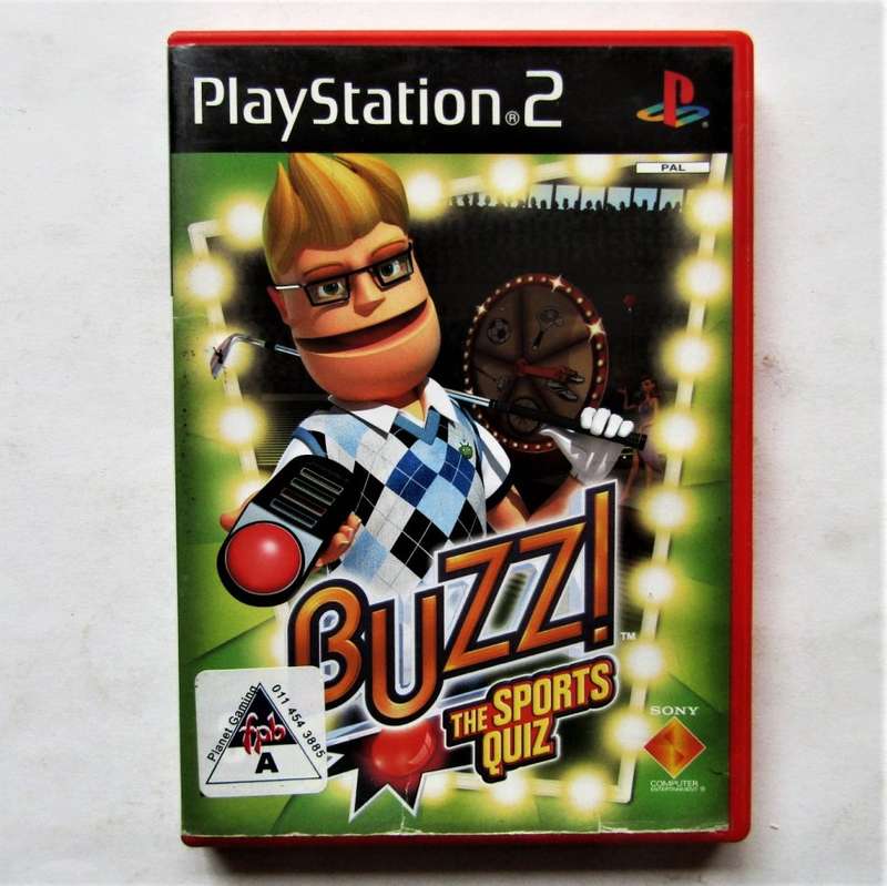 Buzz!: The Sports Quiz - PlayStation 2 Game