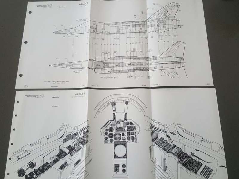 Original Mirage F1CZ Aircraft Manuals