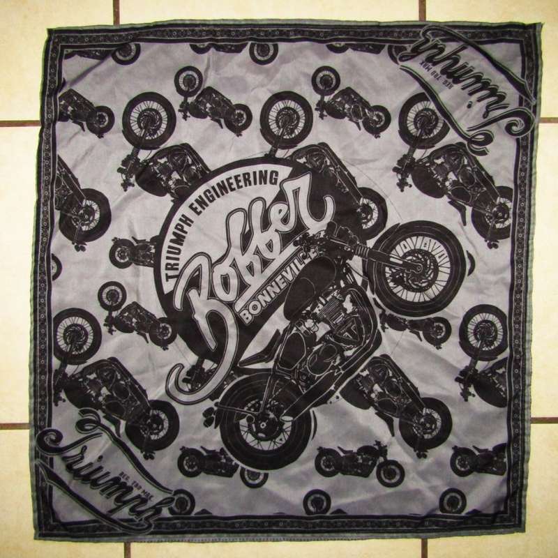 Old Triumph Motorcycles Bandana