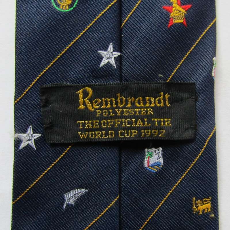 1992 World Cup Cricket Neck Tie