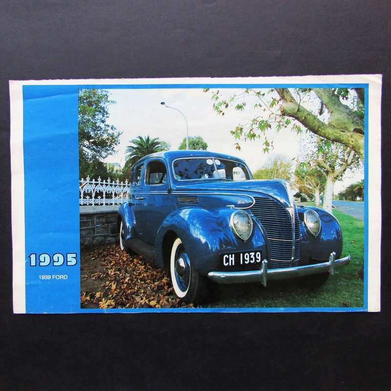 1939 Ford Automobile Poster