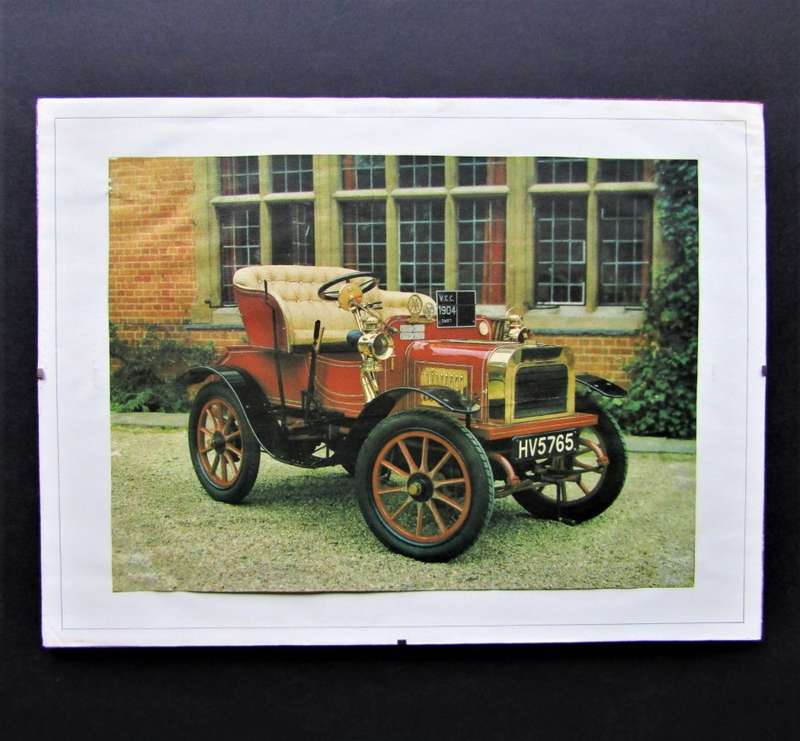Vintage Automobile Poster