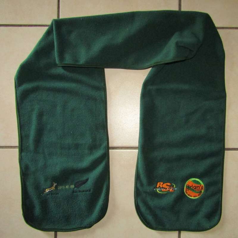 2013 Springboks vs All Blacks Rugby Neck Scarf