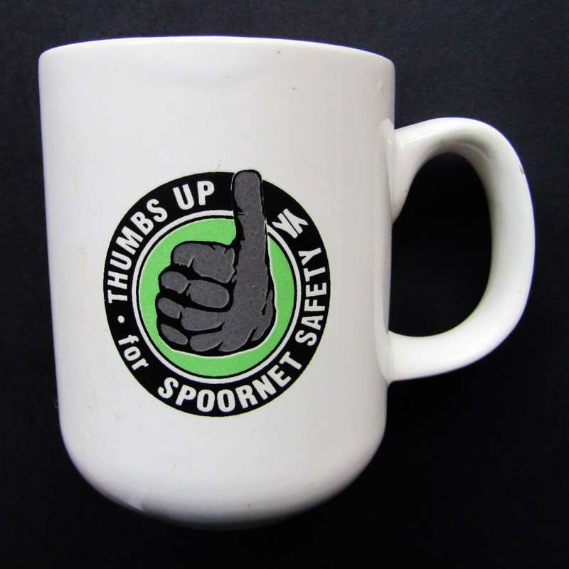 Old Spoornet Safety Mug