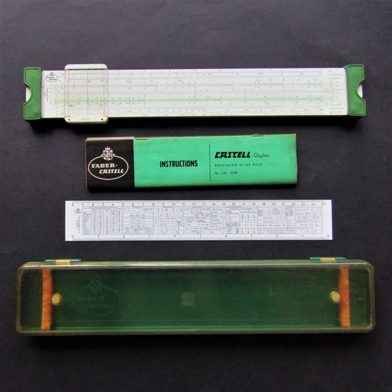 Old Faber Castell 2/82 Duplex Slide Rule