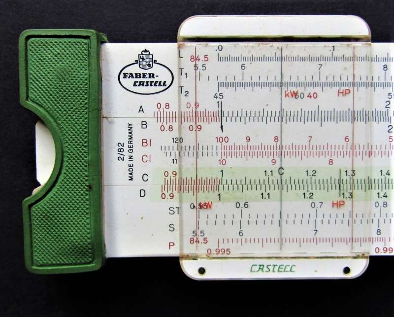 Old Faber Castell 2/82 Duplex Slide Rule