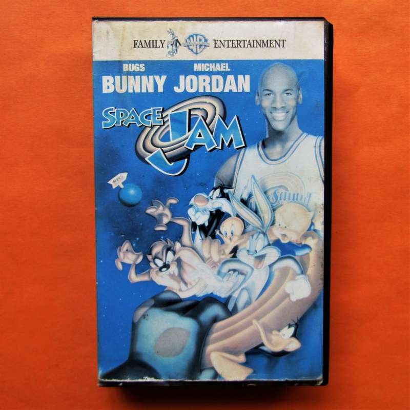 Space Jam - Michael Jordan - VHS Tape (1996)