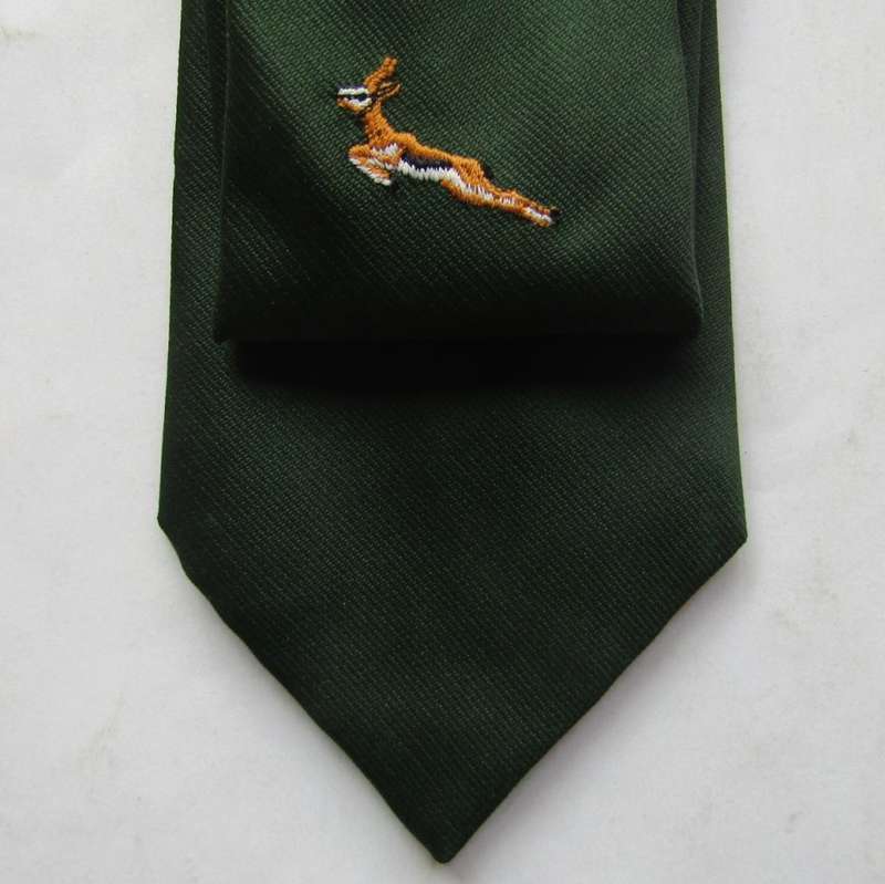 Old Springbok Rugby Neck Tie