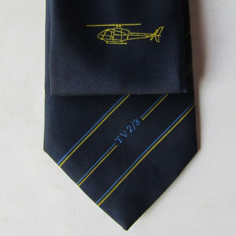 Old TV 2/3 Helicopter Neck Tie