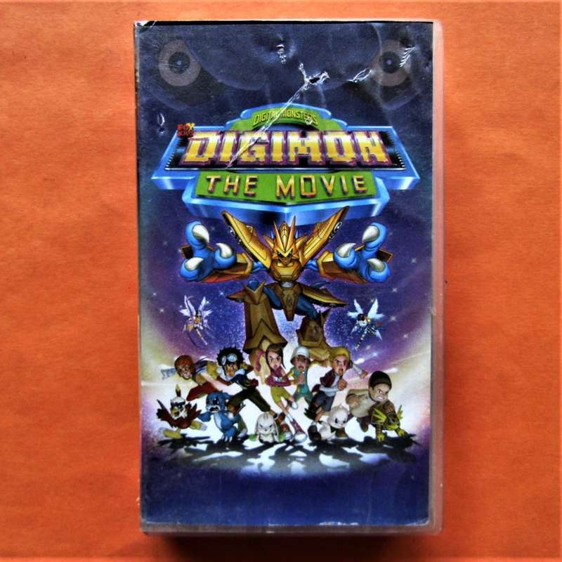 2001 Digimon - The Movie - VHS Video Tape
