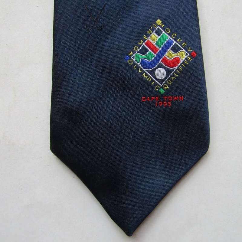1995 Cape Town Hockey Olympic Qualifier Neck Tie