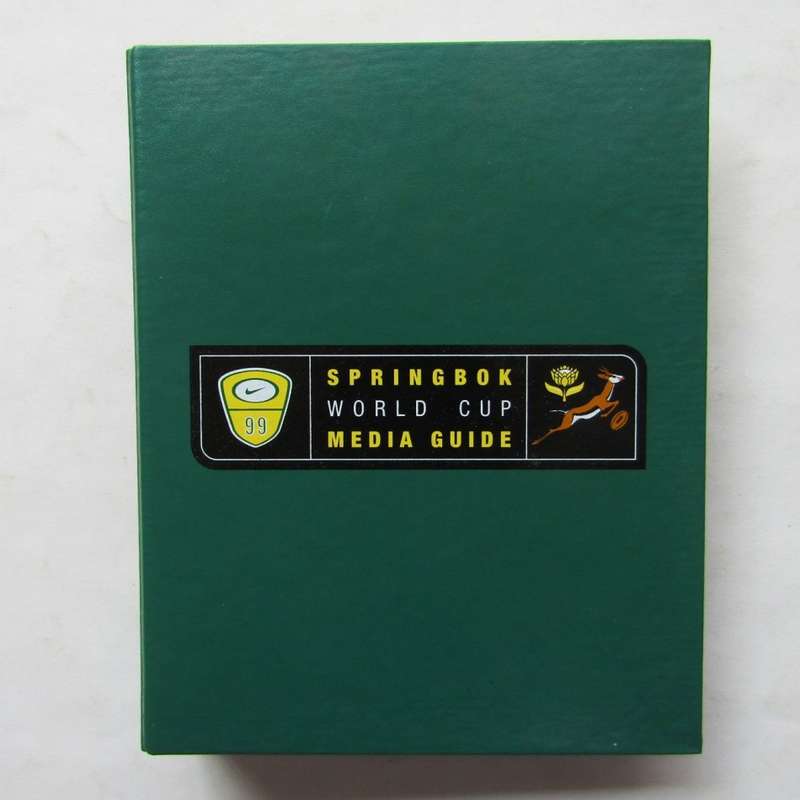 1999 World Cup Springbok Rugby Media Guide