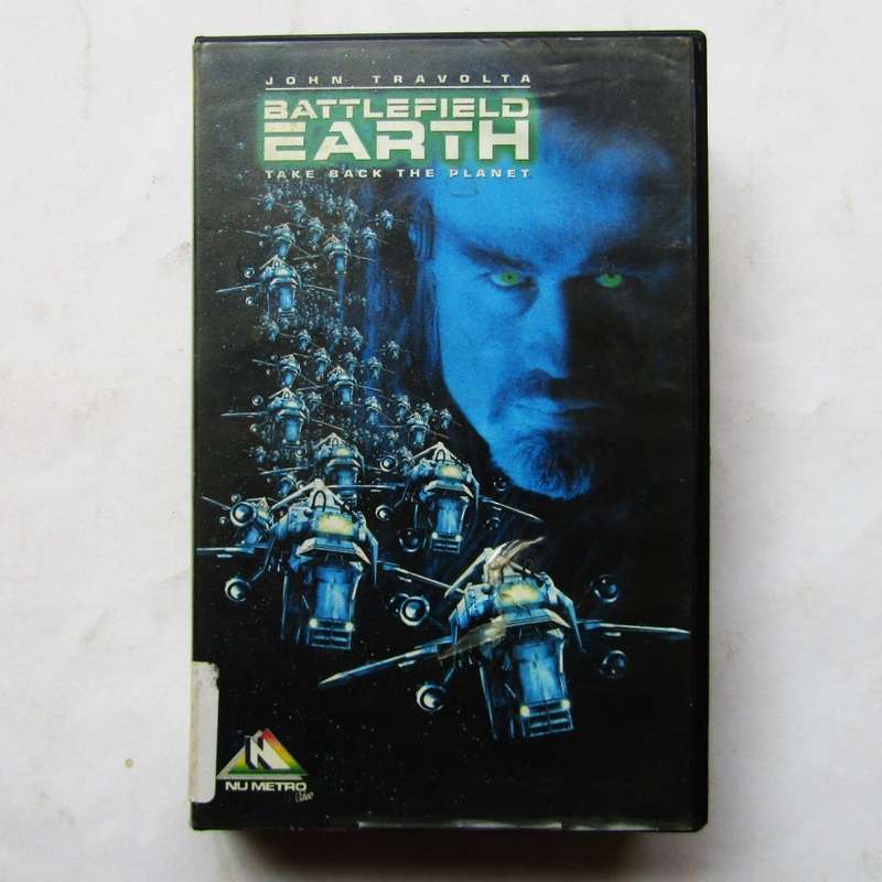 Battlefield Earth - John Travolta - VHS Tape (2000)