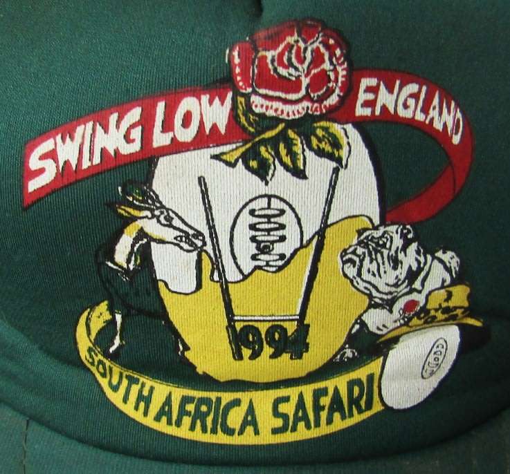 1994 England Rugby Tour to South Africa Cap