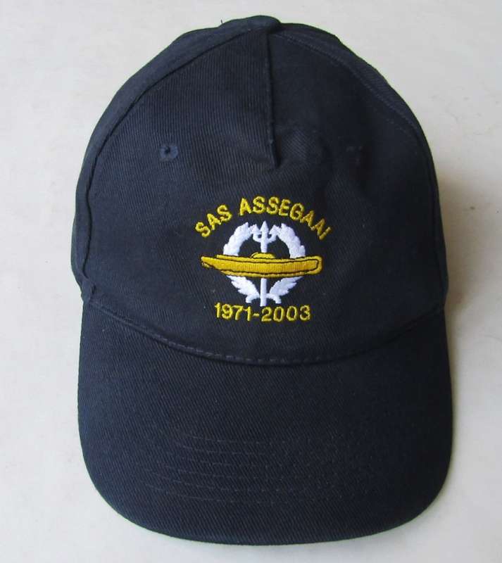 2003 SAS Assegaai Navy Insignia Cap