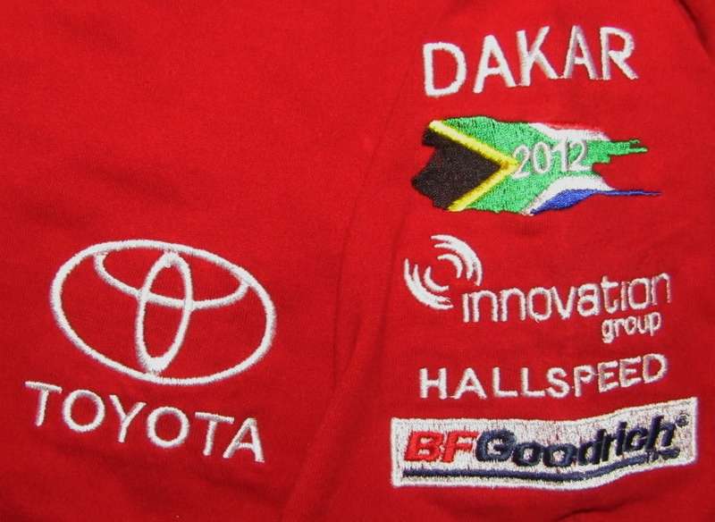 2012 Toyota Dakar Rally Racing Shirt