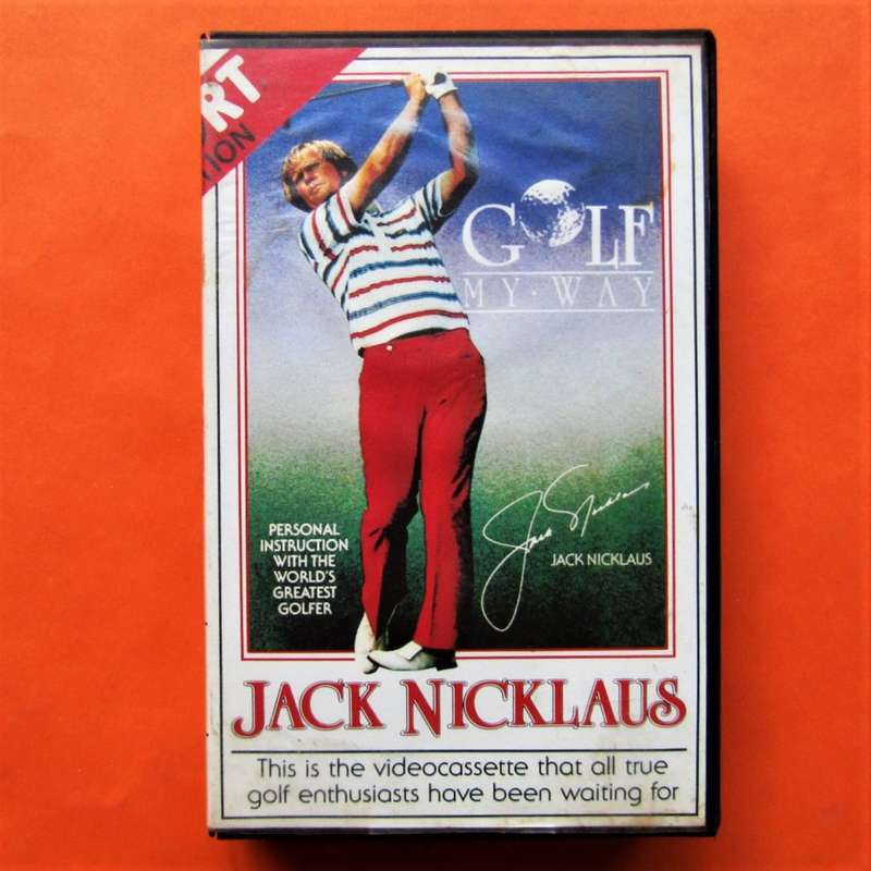 Jack Nicklaus - Golf My Way - VHS Video Tape