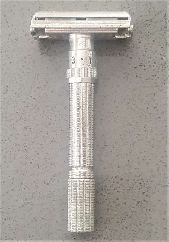 Vintage Gillette Made in USA Adjustable Safety Razor