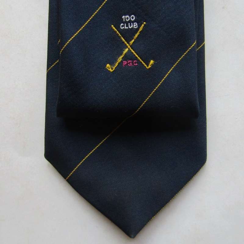 Old 100 Club Golf Neck Tie