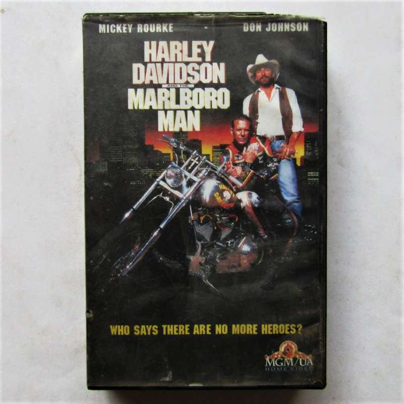 Harley Davidson and the Marlboro Man - VHS Video Tape (1991)