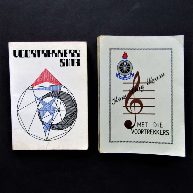 2 Old Voortrekkers Song Books