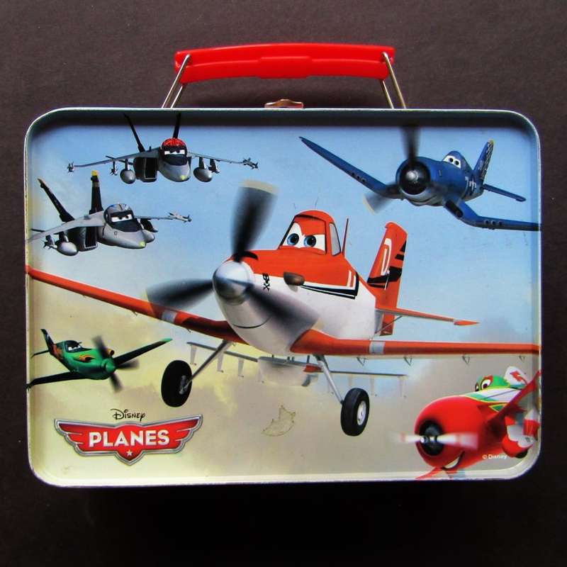 Dusty Disney Planes Metal Lunchbox Tin