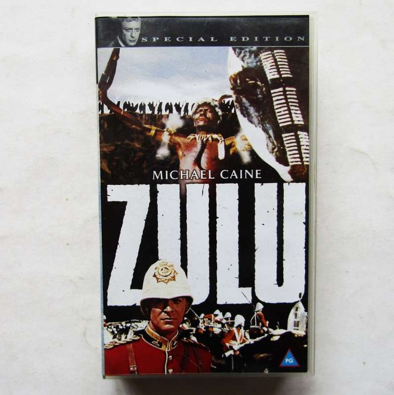 Zulu - Michael Caine - Special Edition VHS Video Tape