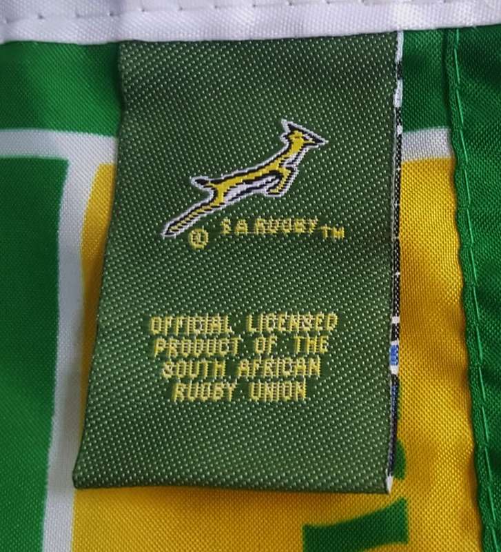 SA Springbok Rugby Flag