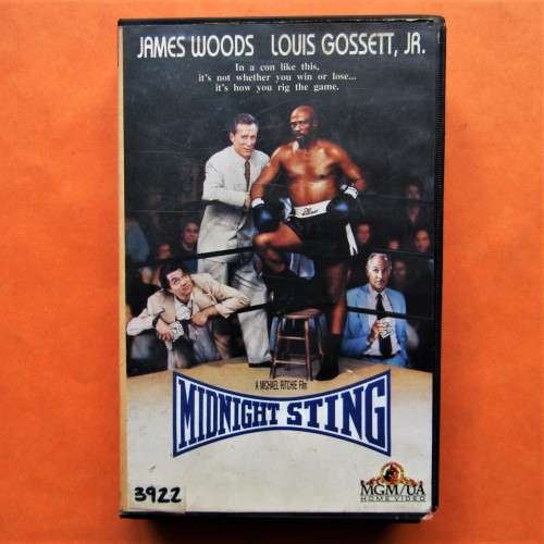 Midnight Sting - James Woods - VHS Tape (1992)