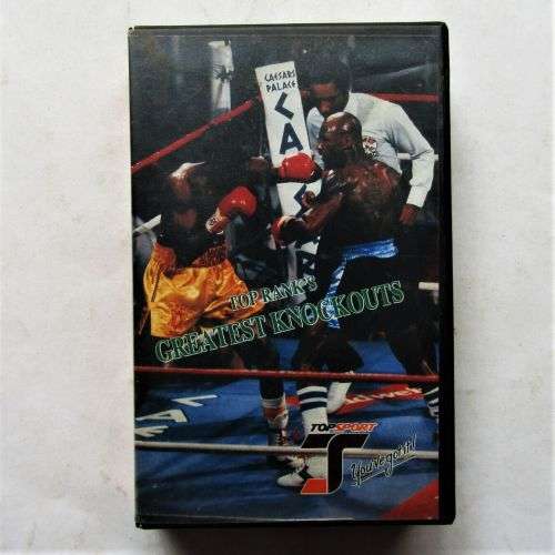 Top Rank`s Greatest Knockouts - Boxing VHS Video Tape (1990)