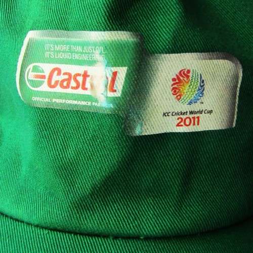2011 ICC Cricket World Cup Castrol Sponsor Cap