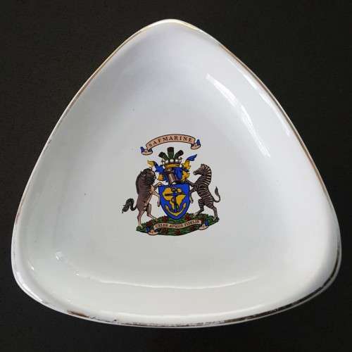 Old Safmarine Shipping Ashtray