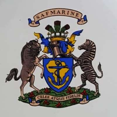 Old Safmarine Shipping Ashtray