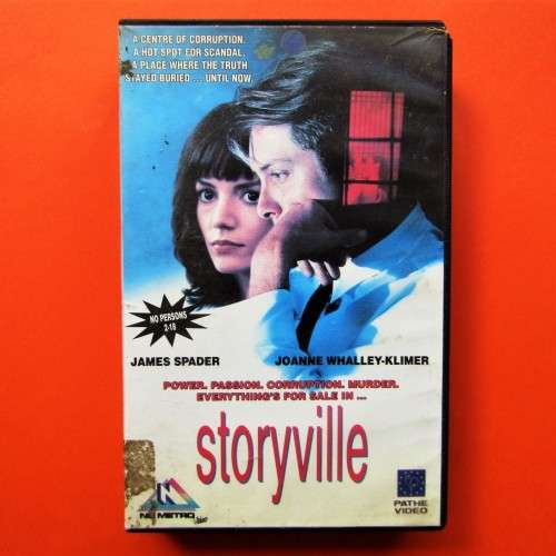 Storyville - James Spader - VHS Tape (1992)