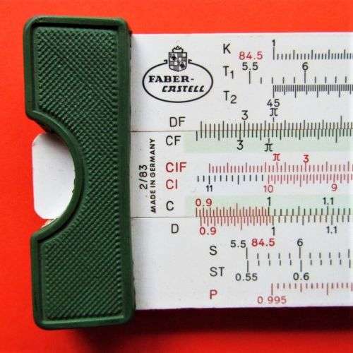 Vintage Faber Castell 2/83 Novo Duplex Slide Rule