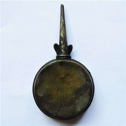Vintage Jos Lucas Birmingham `The Favorite Oiler` Oil Can