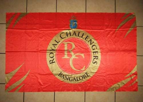 Large Royal Challengers Bangalore IPL Cricket Flag